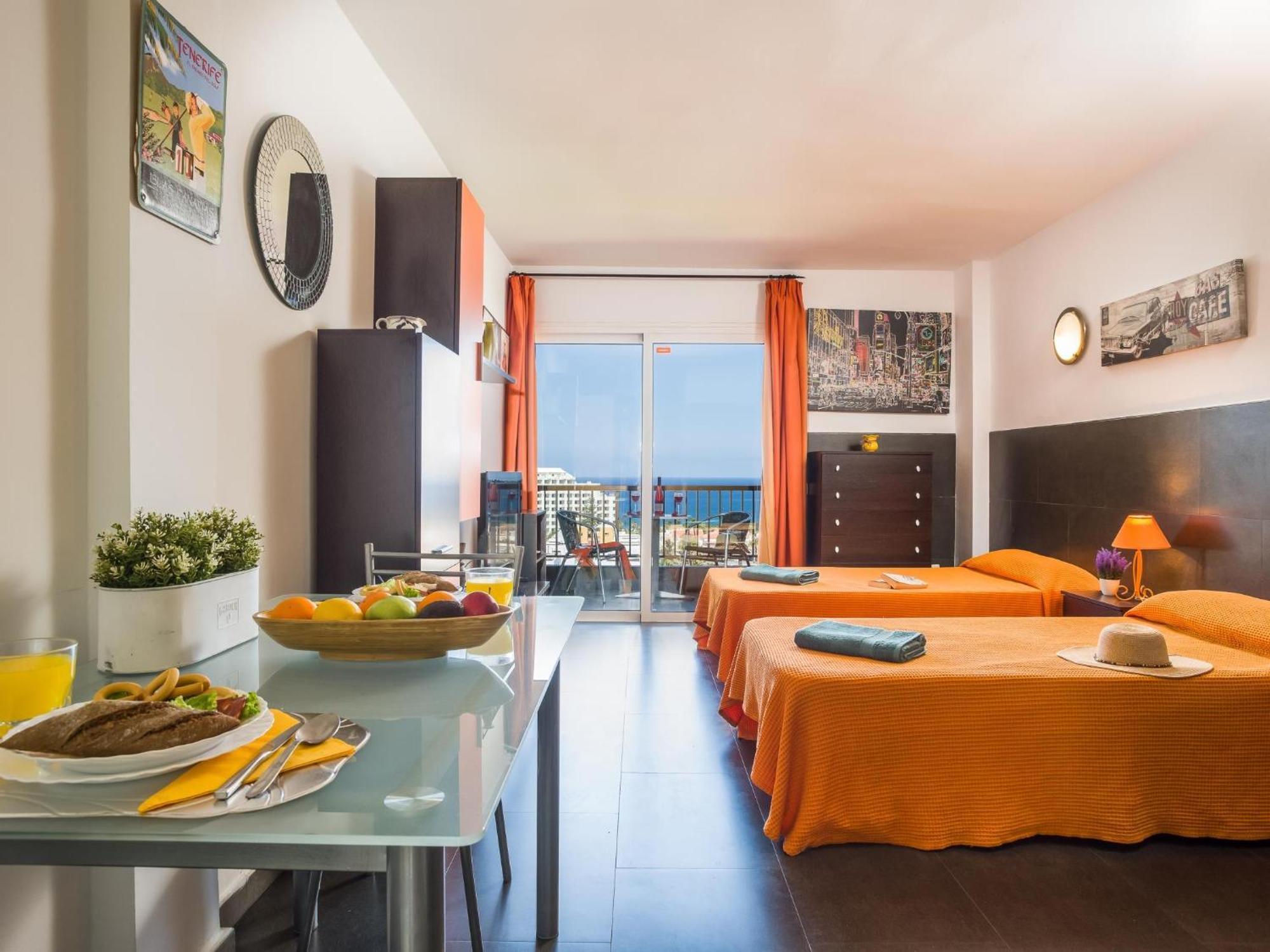 926 Fabulous View Of Lasamericas, Seafront Studio! Playa de las Americas  Zewnętrze zdjęcie