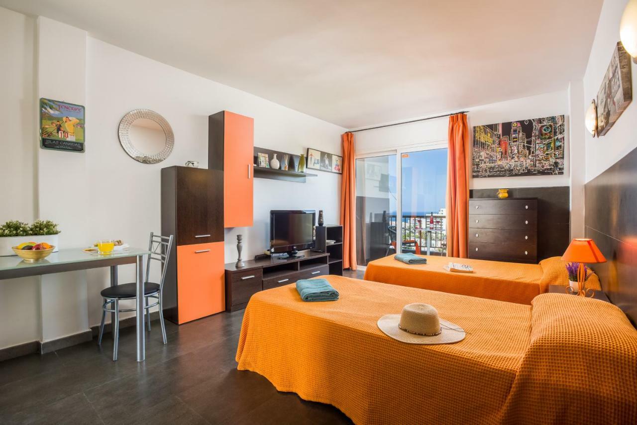 926 Fabulous View Of Lasamericas, Seafront Studio! Playa de las Americas  Zewnętrze zdjęcie