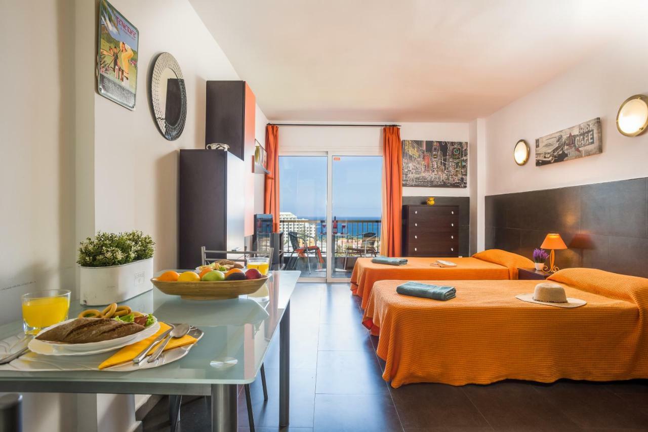 926 Fabulous View Of Lasamericas, Seafront Studio! Playa de las Americas  Zewnętrze zdjęcie